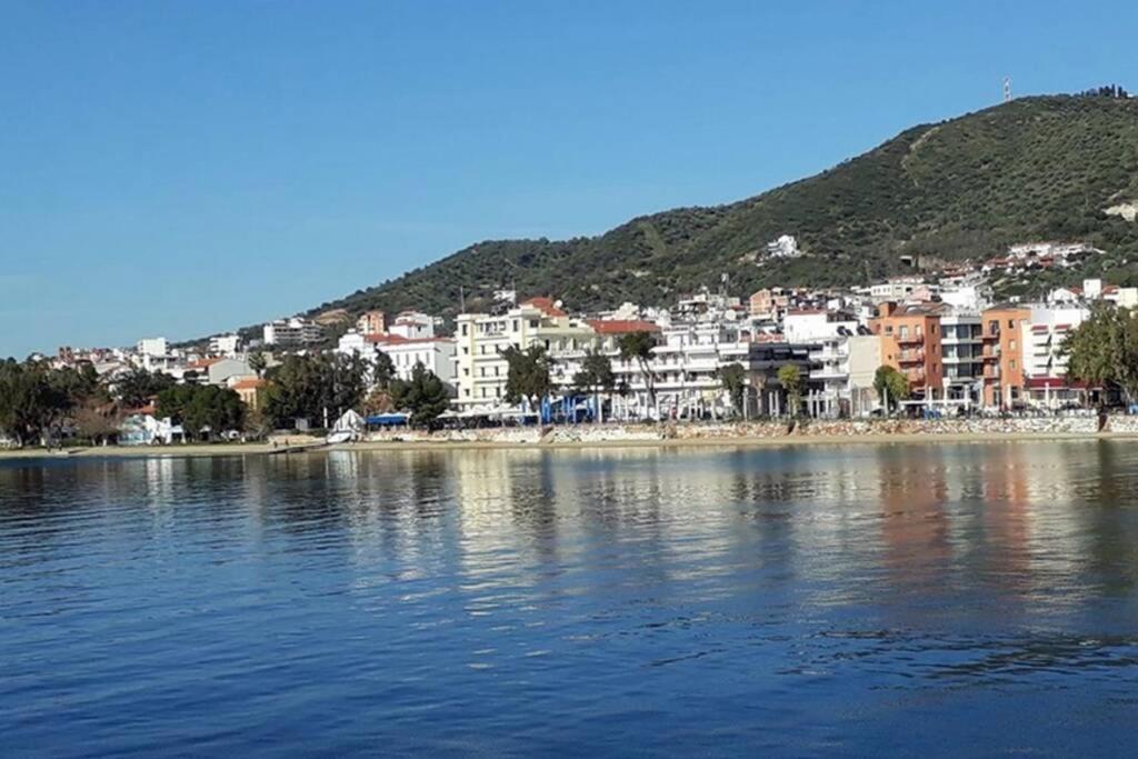Amazing Sea View-Neos Pyrgos Beach -Evoia Greece Néos Pírgos Eksteriør billede