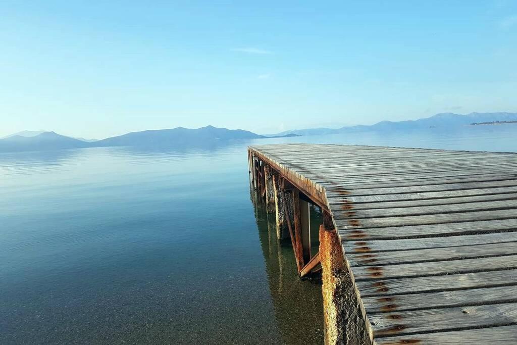 Amazing Sea View-Neos Pyrgos Beach -Evoia Greece Néos Pírgos Eksteriør billede