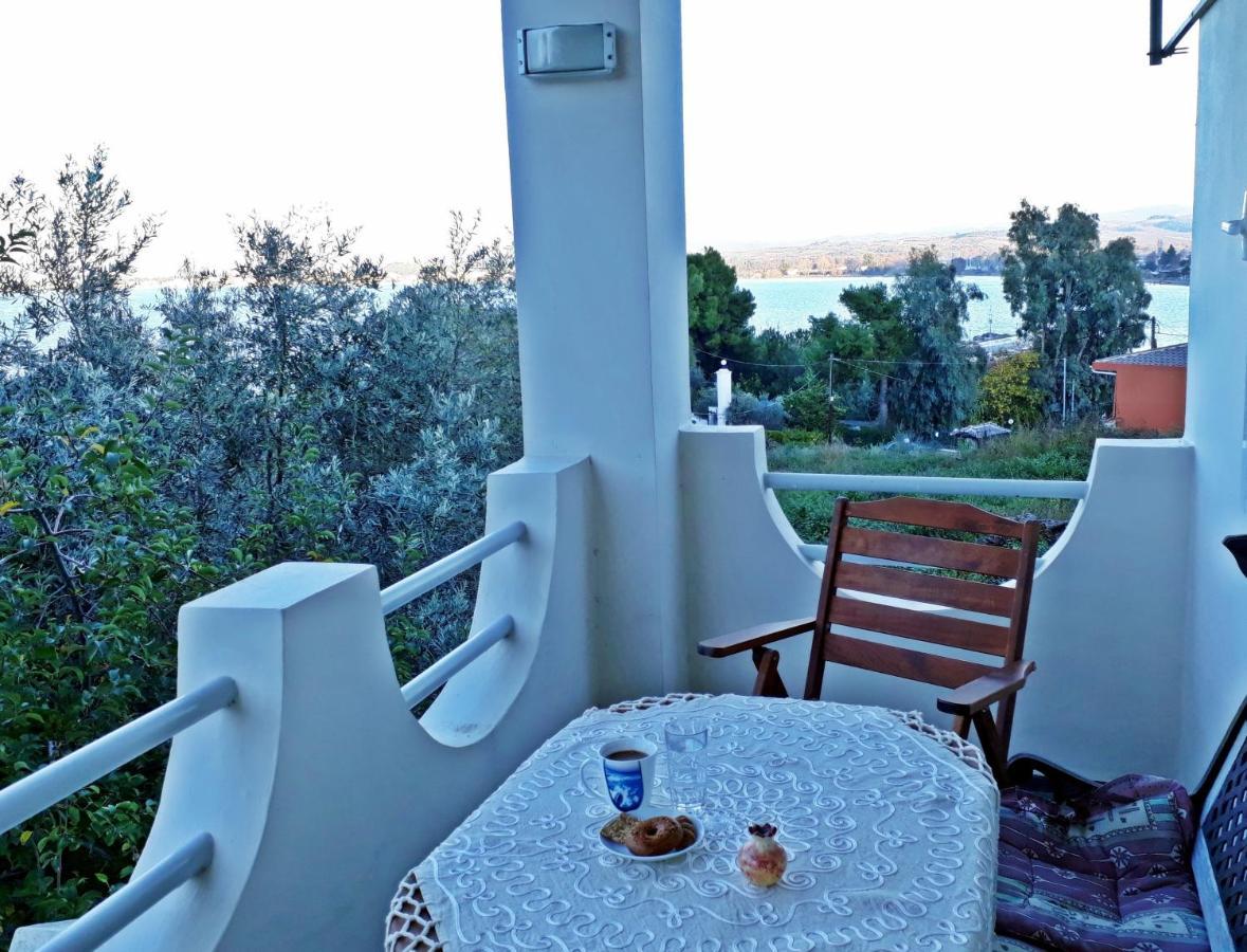 Amazing Sea View-Neos Pyrgos Beach -Evoia Greece Néos Pírgos Eksteriør billede