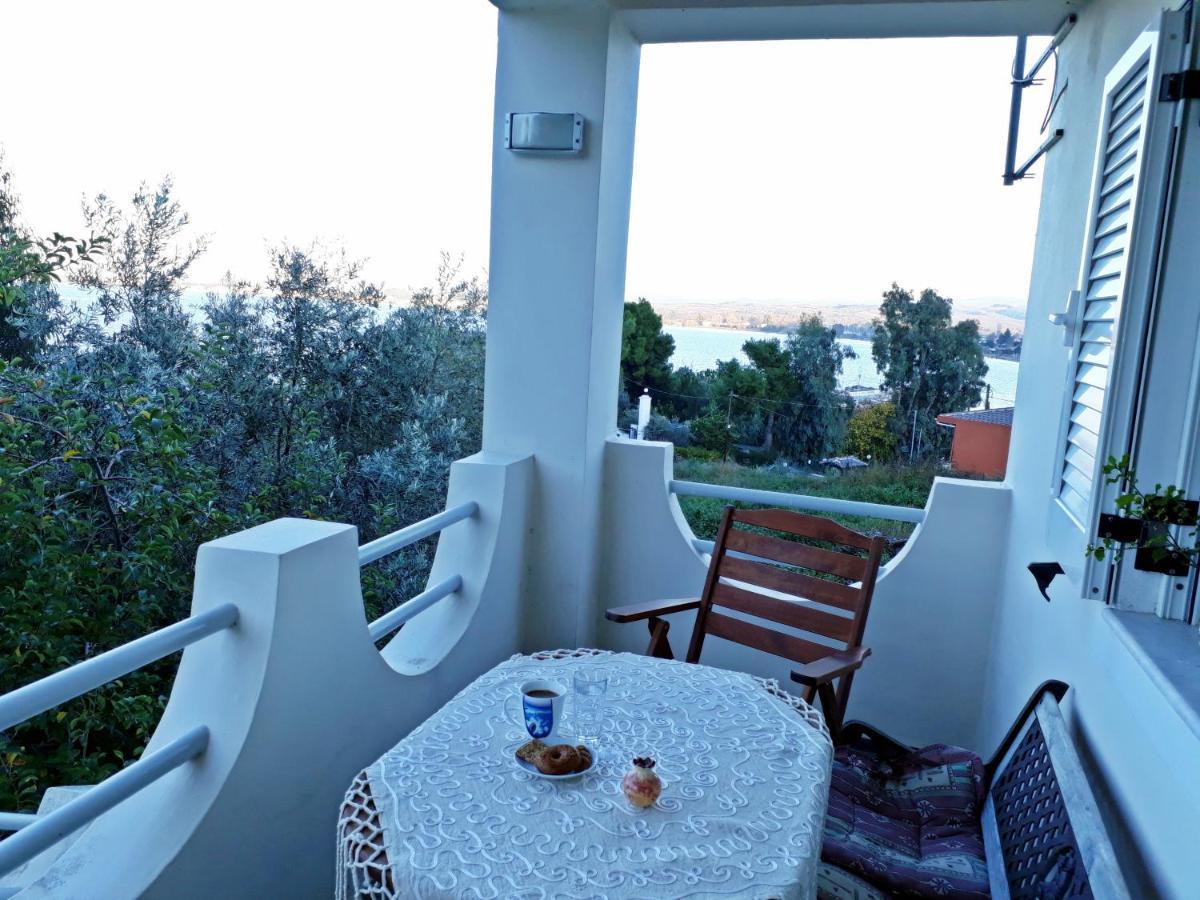 Amazing Sea View-Neos Pyrgos Beach -Evoia Greece Néos Pírgos Eksteriør billede